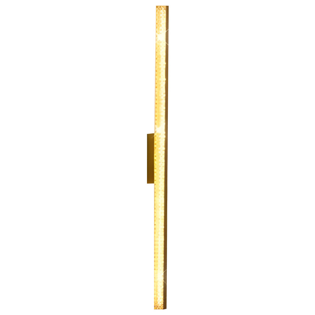 Contemporary 41 Inch Long Linear Acrylic Sword LED Wall Lamp for Modern Interiors
