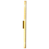 Contemporary 41 Inch Long Linear Acrylic Sword LED Wall Lamp for Modern Interiors
