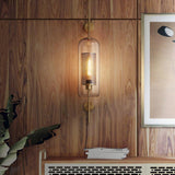 Contemporary Chiswick Glass Wall Sconce Sphere and Capsule Indoor Lighting Fixture