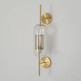 Contemporary Chiswick Glass Wall Sconce Sphere and Capsule Indoor Lighting Fixture