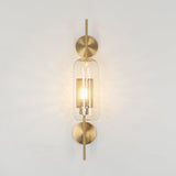 Contemporary Chiswick Glass Wall Sconce Sphere and Capsule Indoor Lighting Fixture