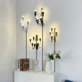 Contemporary Fruit Wall Mounted Plug In Light with Steel Base and Multiple Bulbs