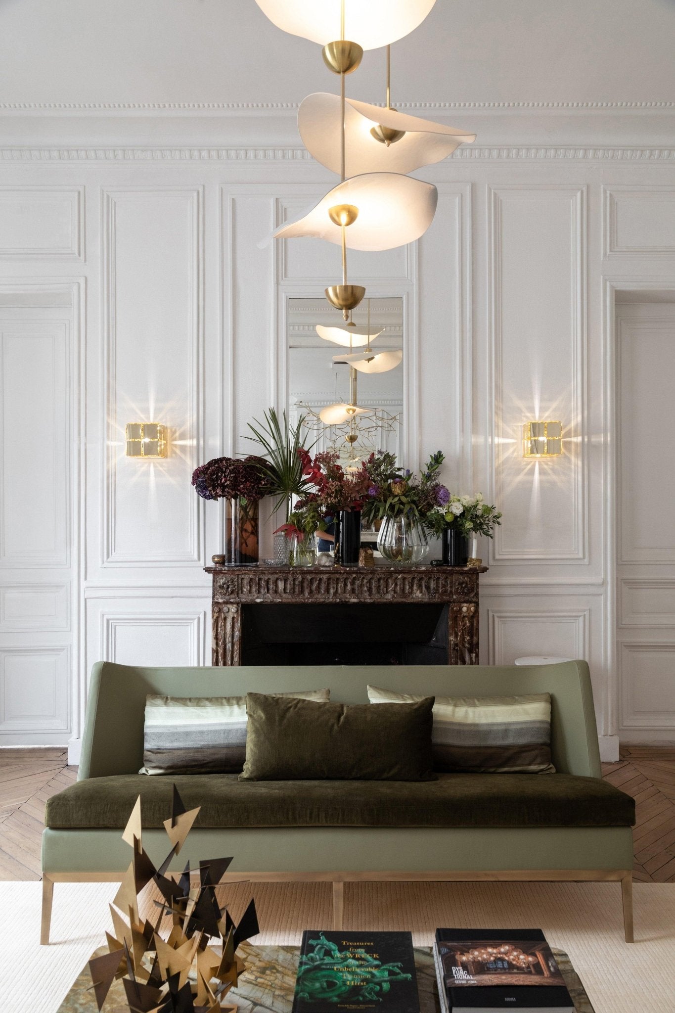 Contemporary Gold Double Biscuit LED Pendant Light for Modern Dining Room Lighting
