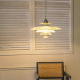 Contemporary Gold Metal Grid Glass Pendant Light for Modern Interiors