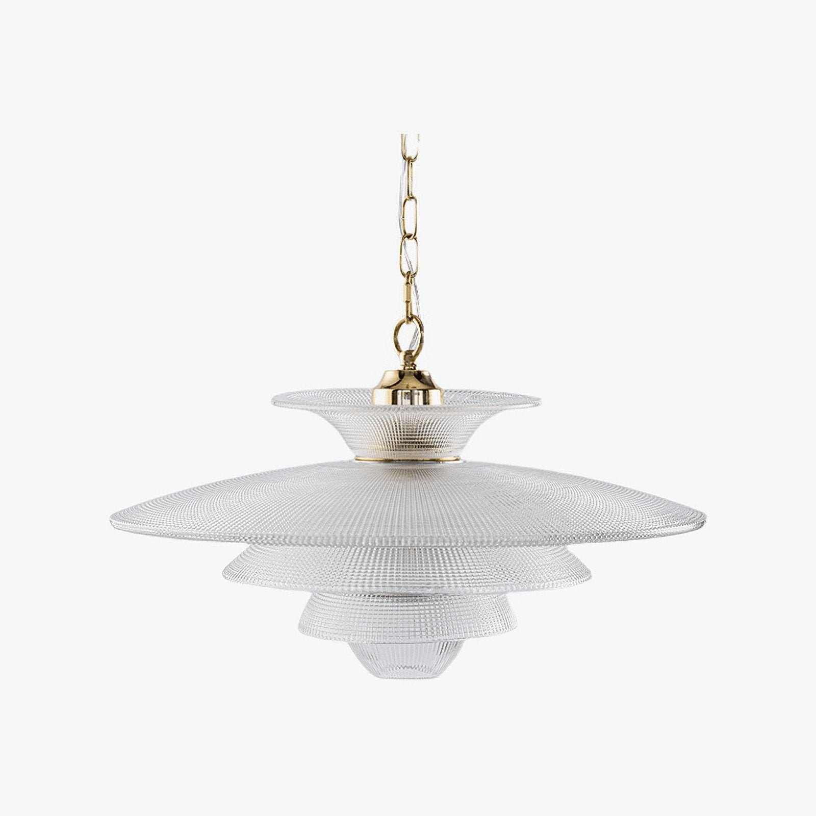 Contemporary Gold Metal Grid Glass Pendant Light for Modern Interiors