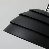 Contemporary Industrial White Metal Pendant Light with Adjustable Hanging Cable for Indoor Use