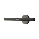 Contemporary Knurled LED Bathroom Vanity Light with Swivel Heads for Mirror Lighting