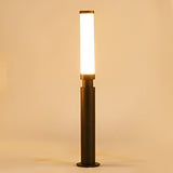 Contemporary LED Outdoor Bollard Light Waterproof Garden Pathway Pillar Lamp for Yard