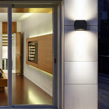 Contemporary Minimalist Exterior LED Wall Lamp Waterproof Sconce for Villa and Patio
