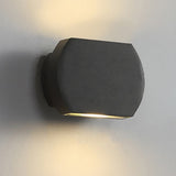 Contemporary Minimalist Exterior LED Wall Lamp Waterproof Sconce for Villa and Patio