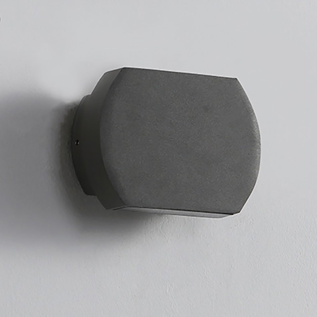 Contemporary Minimalist Exterior LED Wall Lamp Waterproof Sconce for Villa and Patio