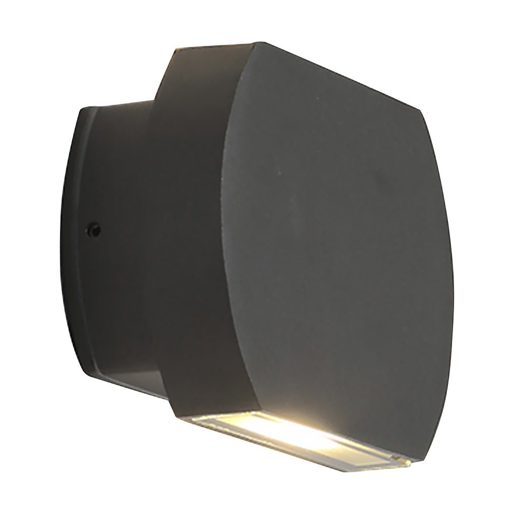 Contemporary Minimalist Exterior LED Wall Lamp Waterproof Sconce for Villa and Patio
