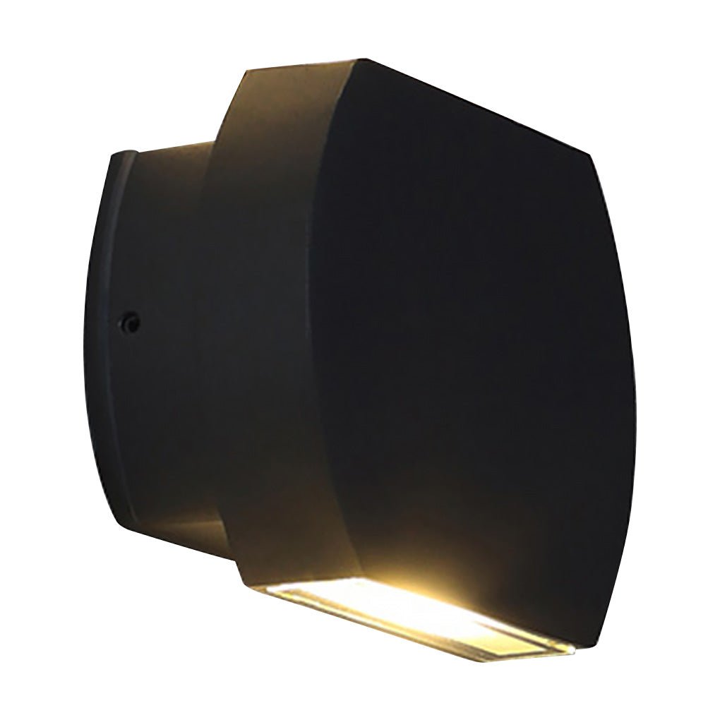 Contemporary Minimalist Exterior LED Wall Lamp Waterproof Sconce for Villa and Patio