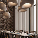 Contemporary Organic Cloud Pendant Light Spherical Ethereal Hanging Lamp