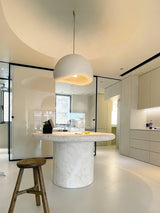 Contemporary Organic Cloud Pendant Light Spherical Ethereal Hanging Lamp