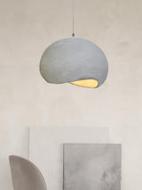 Contemporary Organic Cloud Pendant Light Spherical Ethereal Hanging Lamp