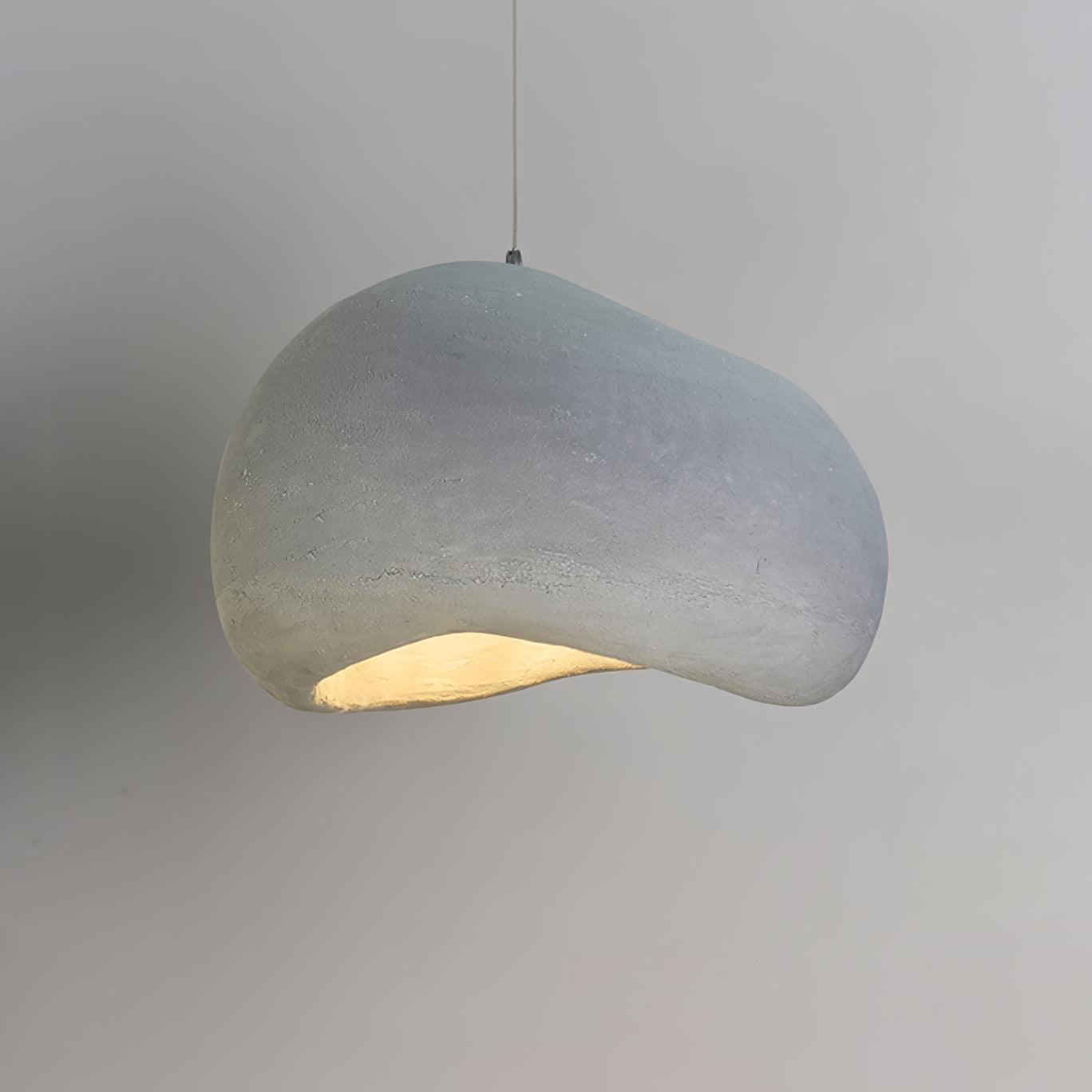 Contemporary Organic Cloud Pendant Light Spherical Ethereal Hanging Lamp