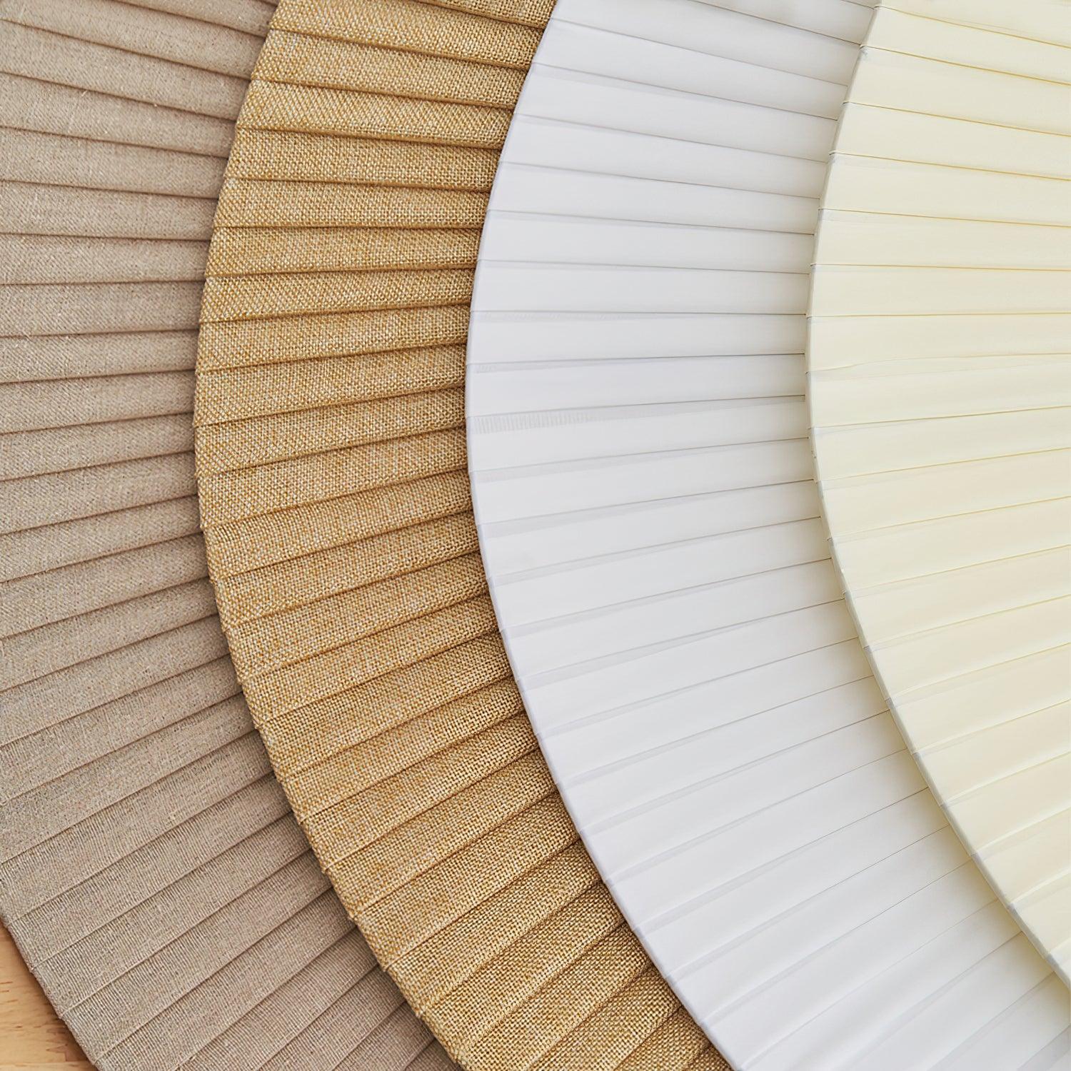 Contemporary Wavy Ribbon Fabric Pendant Light Mediterrania Style Chandelier for Living Space