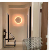 Contemporary White LED Sconce Wall Light with Soft Diffused Paper Shade Set of 2