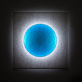 Contemporary White LED Sconce Wall Light with Soft Diffused Paper Shade Set of 2
