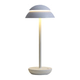 Cordless Double Dome LED Table Lamp Dimmable Touch Control Bedside Accent Light