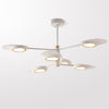 Creative 6 Light Adjustable LED Chandelier Modern Metal Ceiling Light Fixture for Dining Room