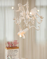 Creative Monkey Resin Pendant Light Modern Animal Themed Chandelier for Playful Interior Decor