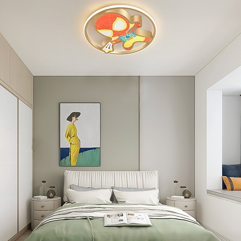 Modern LED Kids Room Ceiling Light Creative Cartoon Design Nursery Lighting Fixture