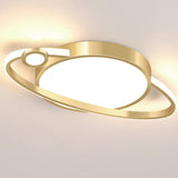 Modern Acrylic LED Ceiling Lamp with Intelligent Dimming and 3 Color Adjustable Remote Control Lighting