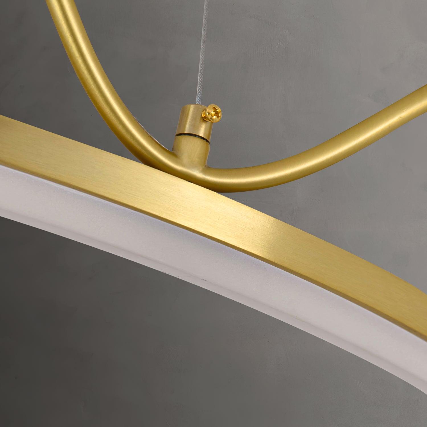 Crown Brass Chandelier with Hand Blown Glass Globes for Luxury Dining Room