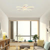 Modern Flower Petal LED Flush Mount Ceiling Light Dimmable Contemporary Fixture