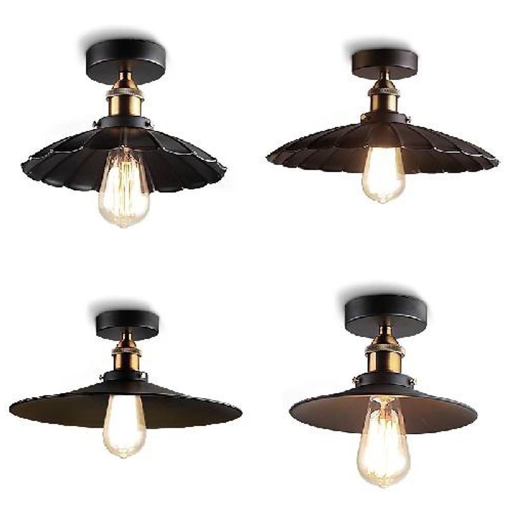Modern Industrial Metal Teardrop Pendant Light Circular Single Head Ceiling Hanging Lamp for Hallway