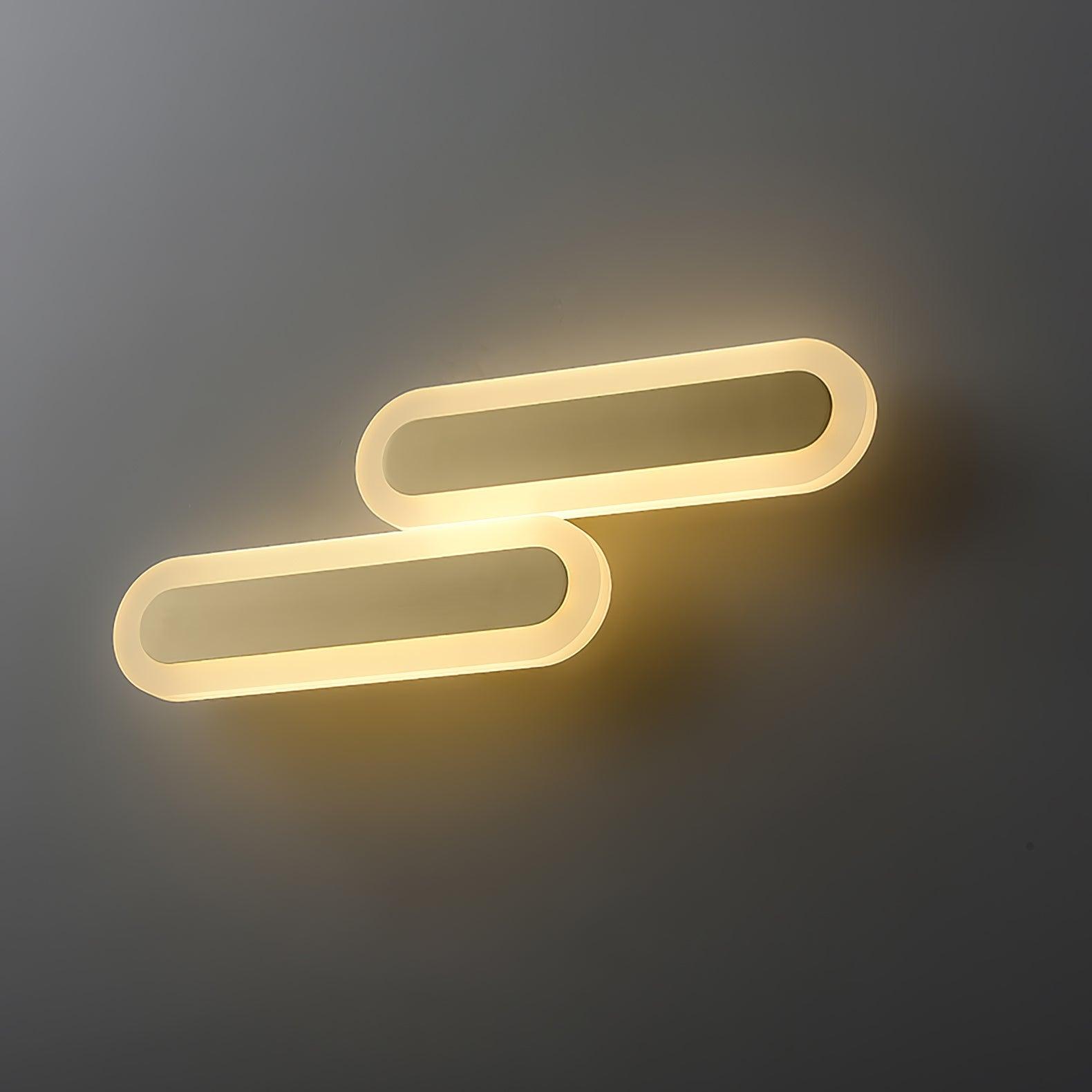 Daba Modern Brass LED Wall Sconce Minimalist Acrylic Indoor Wall Lamp