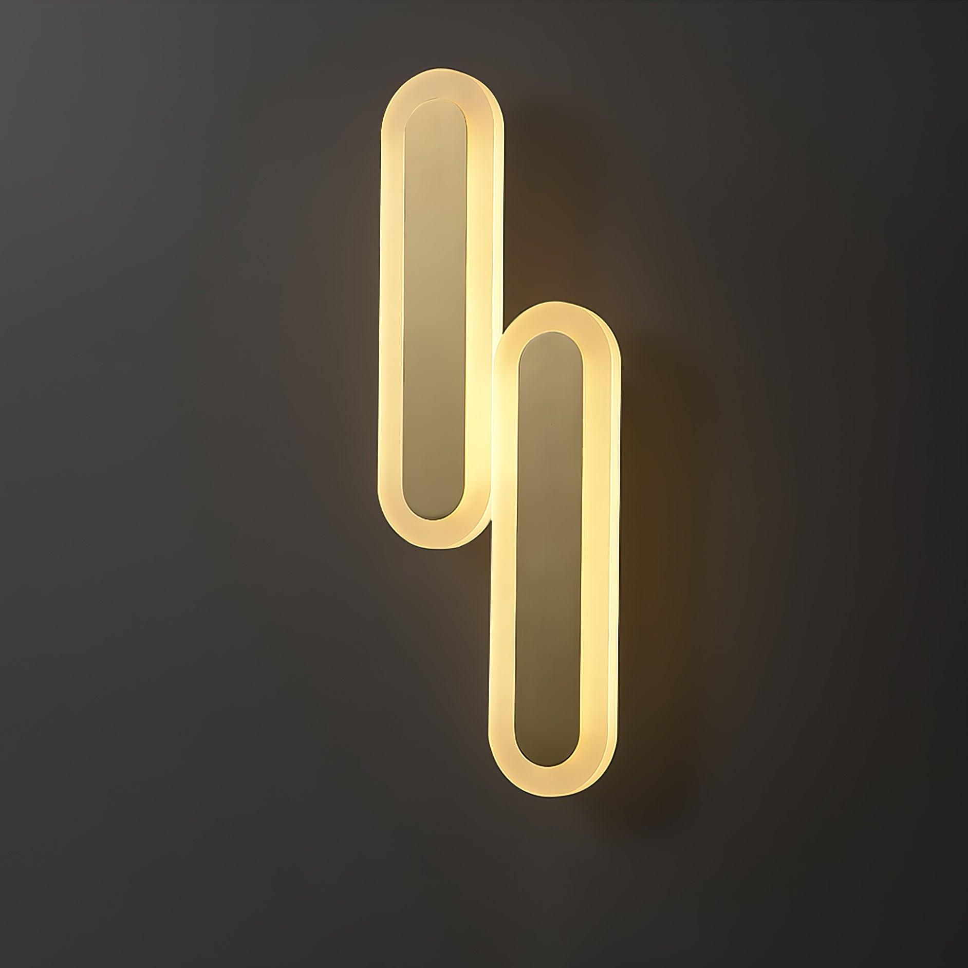 Daba Modern Brass LED Wall Sconce Minimalist Acrylic Indoor Wall Lamp