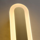 Daba Modern Brass LED Wall Sconce Minimalist Acrylic Indoor Wall Lamp