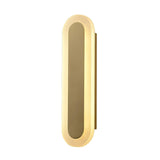 Daba Modern Brass LED Wall Sconce Minimalist Acrylic Indoor Wall Lamp
