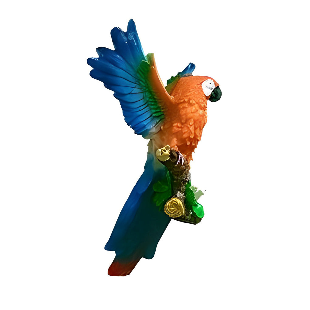 Decorative Resin Animal Parrot LED Garden Light Waterproof Outdoor Pathway Landscape Lamp