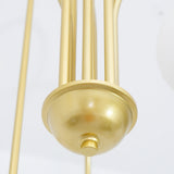 Delaney Modern Farmhouse Chandelier Metal and Glass Ceiling Light Fixture