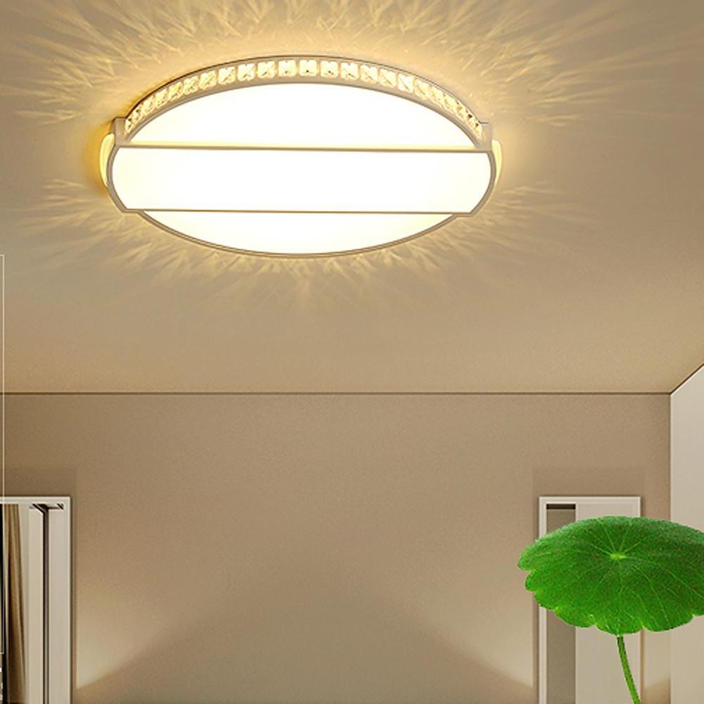 Modern Creative Slim LED Flush Mount Ceiling Light 20 Inch Square Ambient Fixture