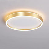 Modern Round LED Flush Mount Ceiling Light for Bedroom and Living Room Minimalist Low Profile Lighting