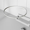 Dimmable Modern Geometric Ring LED Pendant Light Slim Circular Minimalist Hanging Ceiling Fixture