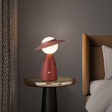 Dimmable Nordic Scarecrow LED Touch Table Lamp Cordless Rechargeable Bedside Accent Light