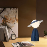 Dimmable Nordic Scarecrow LED Touch Table Lamp Cordless Rechargeable Bedside Accent Light
