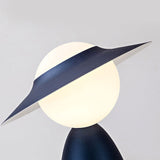 Dimmable Nordic Scarecrow LED Touch Table Lamp Cordless Rechargeable Bedside Accent Light