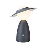 Dimmable Nordic Scarecrow LED Touch Table Lamp Cordless Rechargeable Bedside Accent Light