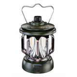 Dimmable Retro LED Camping Lantern Waterproof Rechargeable Outdoor Hanging Lamp with USB Port
