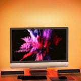 Dimmable RGB LED Ambient Light Bar with Smart App Control and Music Sync for Gaming Desk