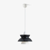 Doo Wop Modern Pendant Light Aluminum Dual Shade Ceiling Lamp for Kitchen Island