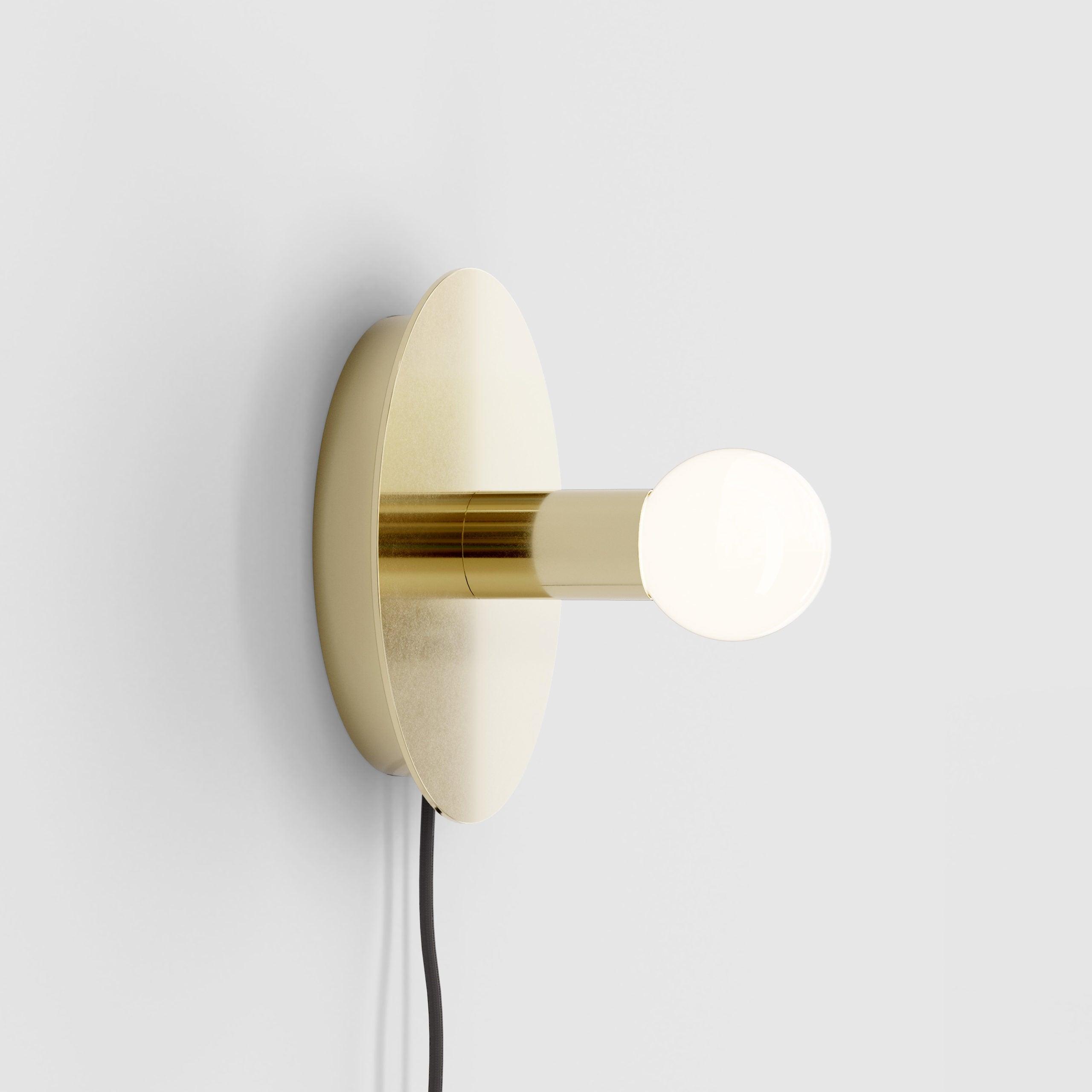 Dot Geometric Wall Lamp Set Modern Brass Minimalist Indoor Sconce Lighting Fixture
