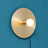 Dot Geometric Wall Lamp Set Modern Brass Minimalist Indoor Sconce Lighting Fixture